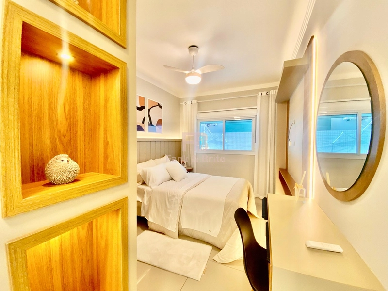 APARTAMENTO MOBILIADO E DECORADO COM TERRAÇO LATERAL: 27ª foto da galeria de imagens do imóvel