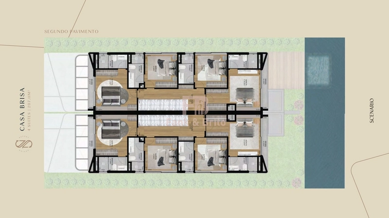 Condomínio Scenario Design Resort, Capão da Canoa: 13ª foto da galeria de imagens do imóvel