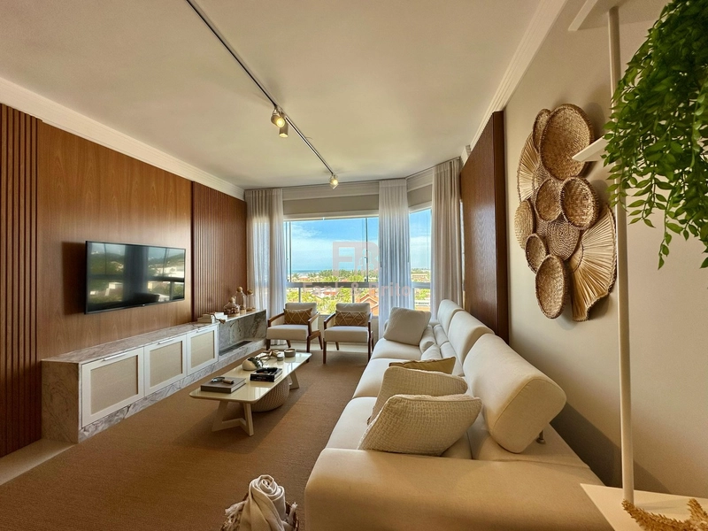 MOBILIADO E DECORADO COM VISTA MAR.: 1ª foto da galeria de imagens do imóvel
