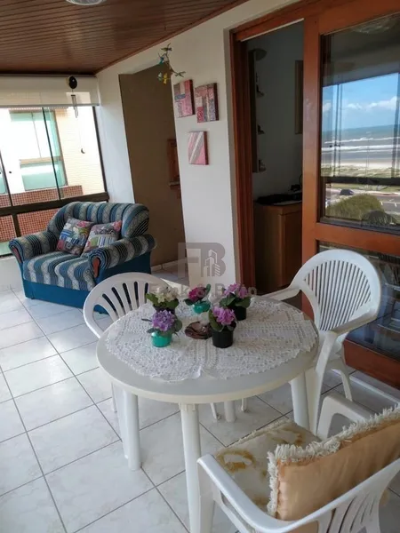 APARTAMENTO DE FRENTE P/ PRAÇA BASSANI, COM VISTA ETERNA P/MAR E PRAÇA: 4ª foto da galeria de imagens do imóvel