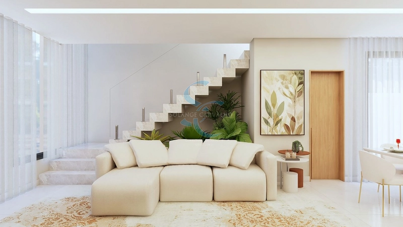 CASA COM 3 QUARTOS SENDO UMA SUÍTE EM CONDOMÍNIO FECHADO: 7ª foto da galeria de imagens do imóvel