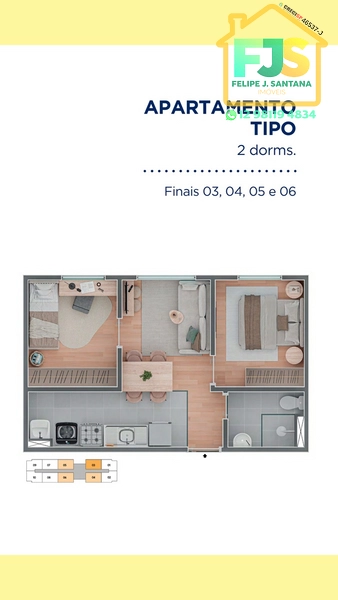 APARTAMENTO NO MELHOR DO NOVO HORIZONTE 2 DORMITÓRIOS LAZER COMPLETO