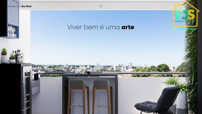APTO 2DORM  + SUÍTE NA MELHOR LOCALIZAÇÃO DO CENTRO DE SJC