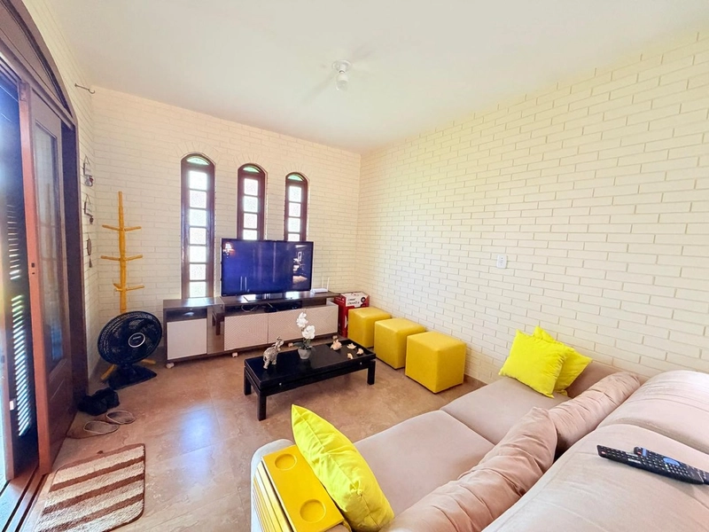 Casa Decorada a 150m do Mar com Ofurô e Churrasqueira!: 3ª foto da galeria de imagens do imóvel