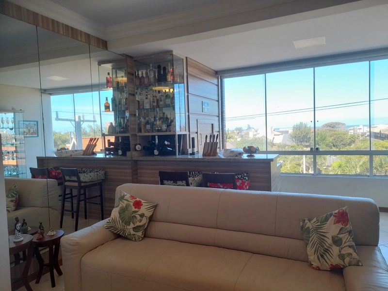 1 banheiro Living integrado com lareira Cozinha americana  Sacada com: 3ª foto da galeria de imagens do imóvel