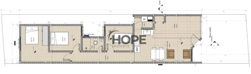 CASAS GEMINADAS BEIRA MAR EM CAPÃO DA CANOA!: 2ª foto da galeria de imagens do imóvel