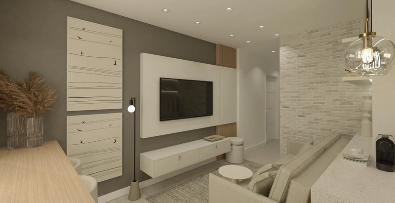 APARTAMENTO 2 DORMITÓRIOS EM CAPÃO DA CANOA/NAVEGANTES: 4ª foto da galeria de imagens do imóvel