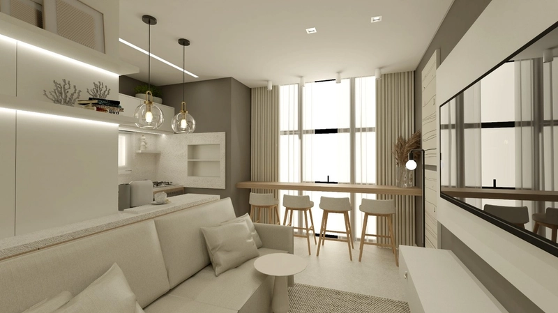 APARTAMENTO 2 DORMITÓRIOS EM CAPÃO DA CANOA/NAVEGANTES: 8ª foto da galeria de imagens do imóvel