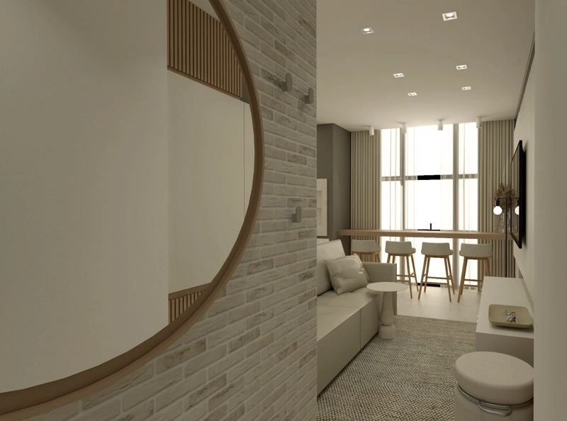 APARTAMENTO 2 DORMITÓRIOS EM CAPÃO DA CANOA/NAVEGANTES: 10ª foto da galeria de imagens do imóvel