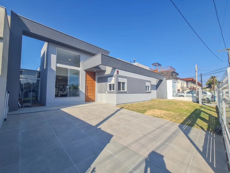 LINDA CASA TERRENO INTERNO EM CAPÃO DA CANOA!