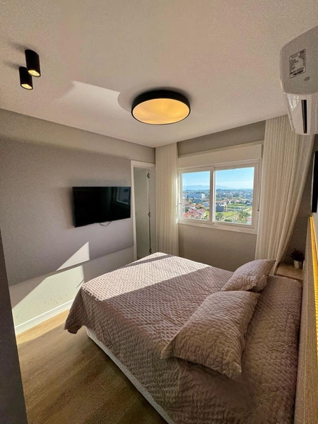 APARTAMENTO COM LINDA DECORAÇÃO EM CAPÃO DA CANOA: 7ª foto da galeria de imagens do imóvel