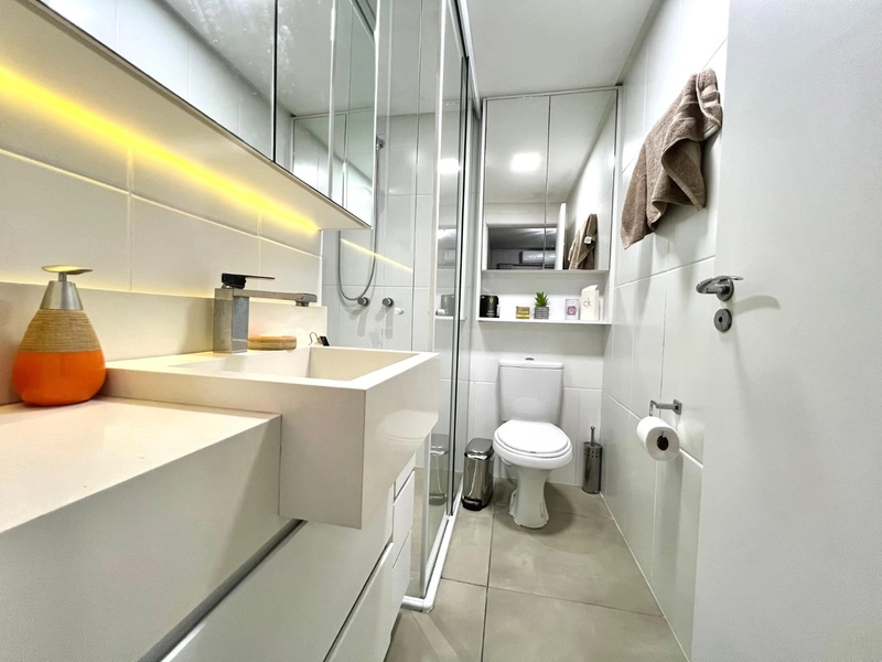 APARTAMENTO MOBILIADO E DECORADO COM TERRAÇO: 11ª foto da galeria de imagens do imóvel