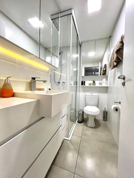 APARTAMENTO MOBILIADO E DECORADO COM TERRAÇO: 9ª foto da galeria de imagens do imóvel