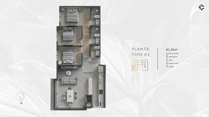 Oportunidade Única: Apartamento em Fase de Construção!: 42ª foto da galeria de imagens do imóvel