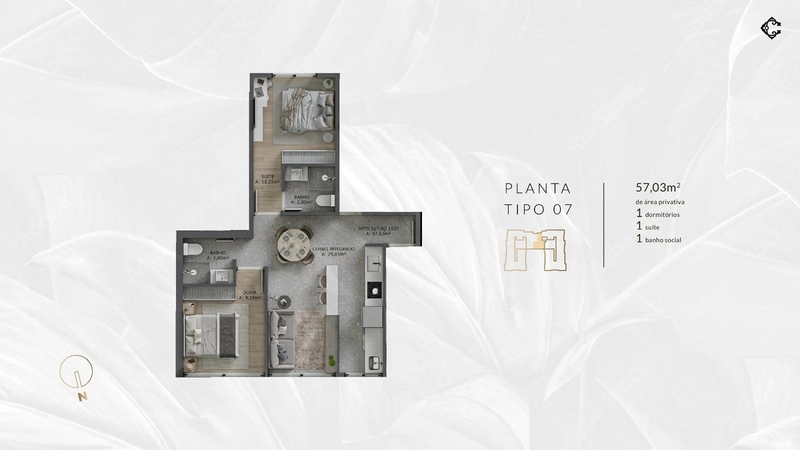 Oportunidade Única: Apartamento em Fase de Construção: 49ª foto da galeria de imagens do imóvel