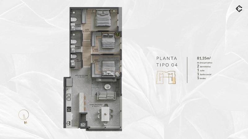 Oportunidade Única: Apartamento em Fase de Construção: 50ª foto da galeria de imagens do imóvel
