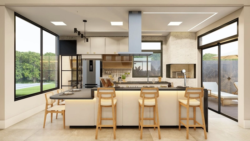 Casa térrea alto padrão no Condomínio Marina Park: 2ª foto da galeria de imagens do imóvel