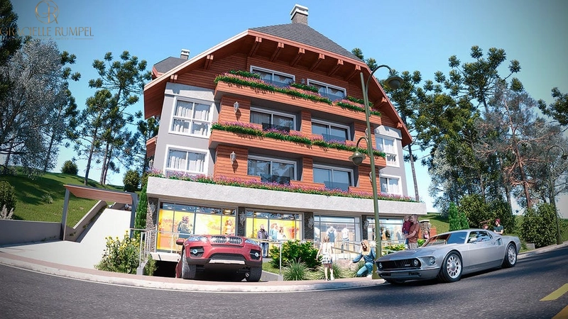Apartamento de 1 suíte na Borges de Medeiros em Gramado!: 2ª foto da galeria de imagens do imóvel