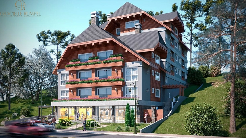 Apartamento de 1 suíte na Borges de Medeiros em Gramado!: 6ª foto da galeria de imagens do imóvel