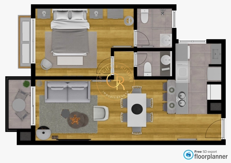Lindo apartamento 2 suítes com vista na Vila Suzana!: 4ª foto da galeria de imagens do imóvel