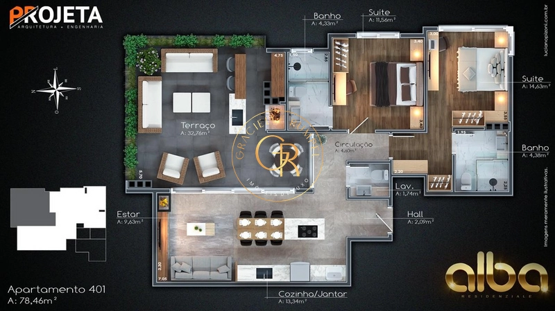 Apartamento na Planta em Gramado!: 16ª foto da galeria de imagens do imóvel
