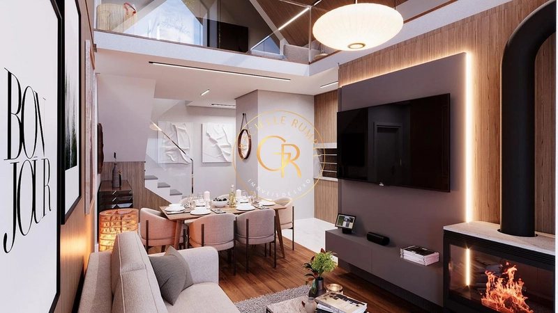 Apartamento com uma suíte em Gramado: 8ª foto da galeria de imagens do imóvel