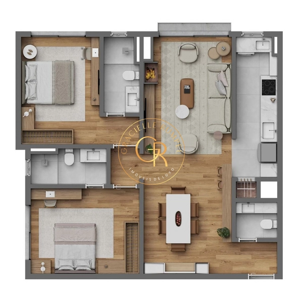 Apartamento na planta com 02 dormitórios no coração de Canela!: 11ª foto da galeria de imagens do imóvel