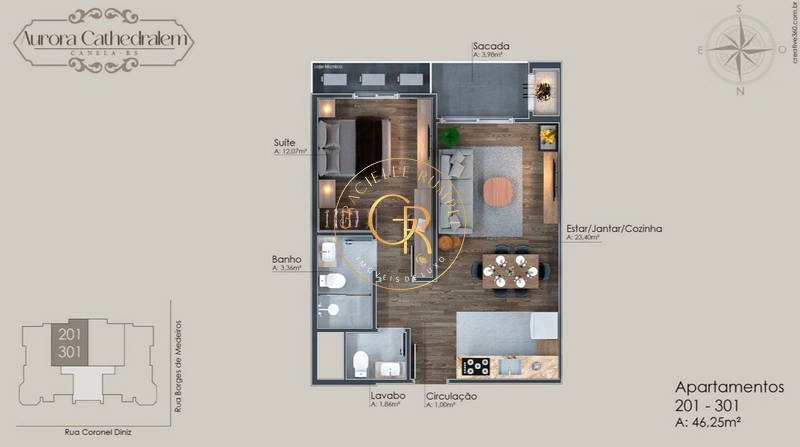 Apartamento com 01 dormitório no Centro de Canela!: 11ª foto da galeria de imagens do imóvel