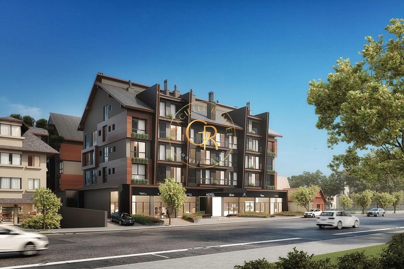 Apartamento na planta com 02 dormitórios no Centro em Gramado: 2ª foto da galeria de imagens do imóvel