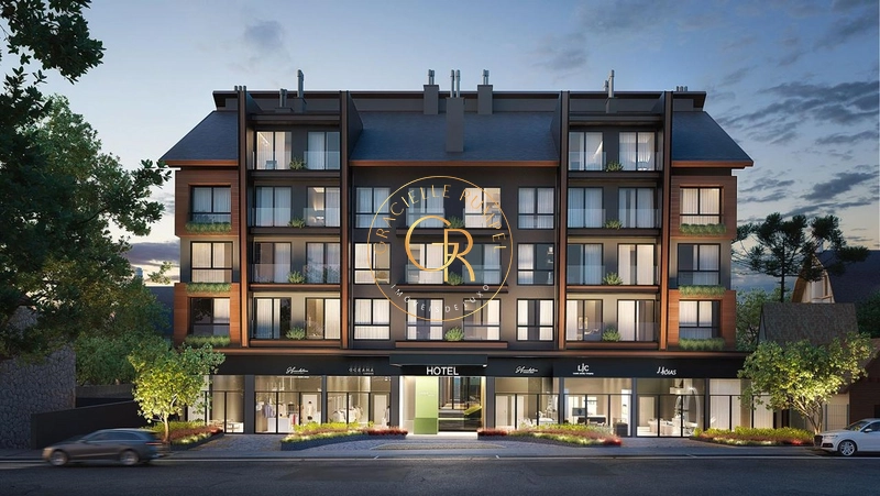 Apartamento na planta com 02 dormitórios no Centro em Gramado: 3ª foto da galeria de imagens do imóvel