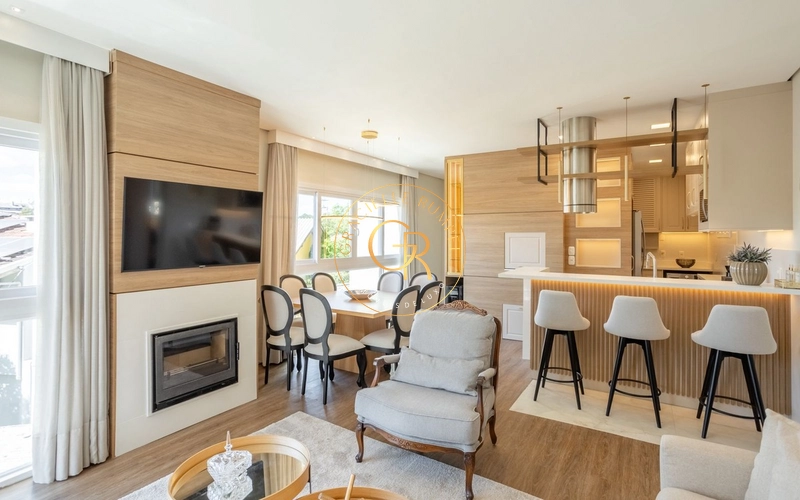 Apartamento de Luxo 03 Dormitórios, Mobiliado  em Gramado: 4ª foto da galeria de imagens do imóvel