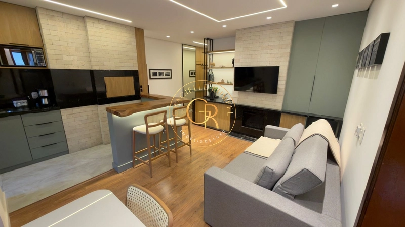 Apartamento mobiliado de  2 dormitórios no Knor Ville - Gramado: 1ª foto da galeria de imagens do imóvel