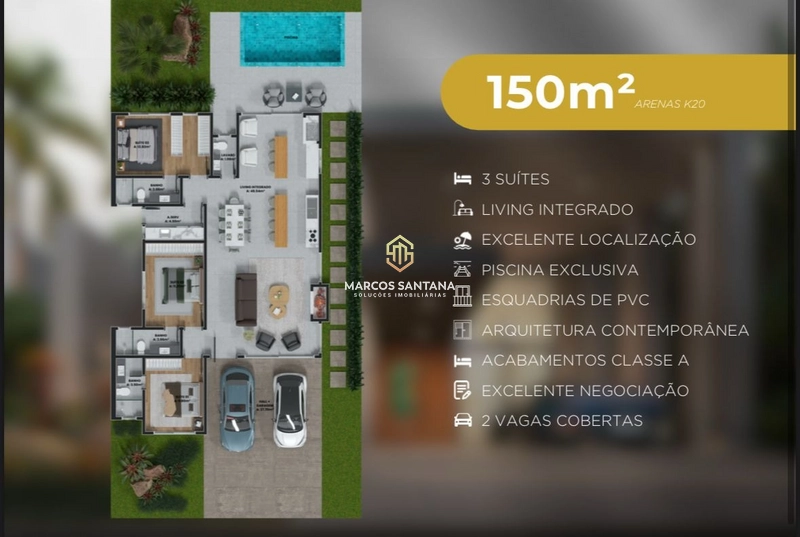 Casa em Condomínio: 4ª foto da galeria de imagens do imóvel