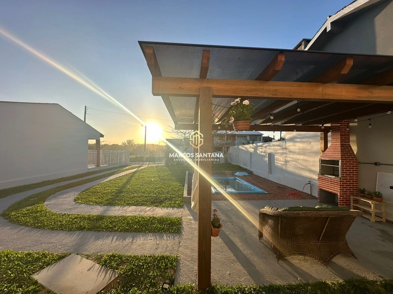 Linda casa na praia de Arroio Teixeira: 11ª foto da galeria de imagens do imóvel