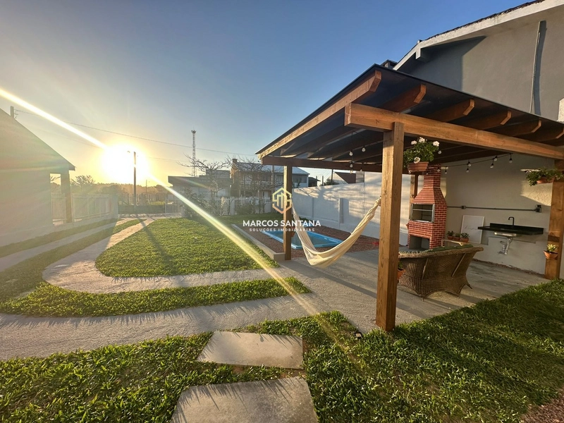 Linda casa na praia de Arroio Teixeira: 3ª foto da galeria de imagens do imóvel