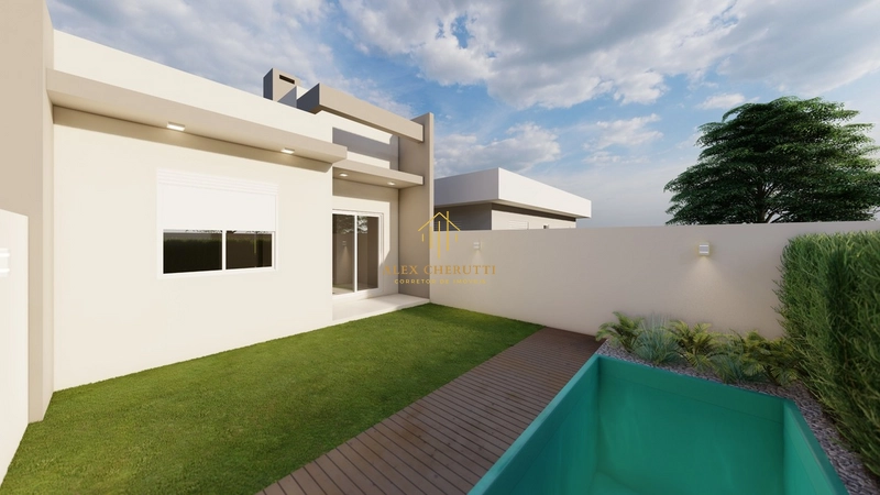 Casa geminada nova em Atlântida Sul: 6ª foto da galeria de imagens do imóvel