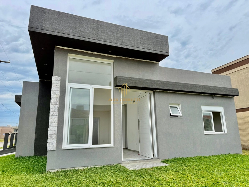 Casa nova na praia de Atlântida Sul, 2 dormitórios: 3ª foto da galeria de imagens do imóvel