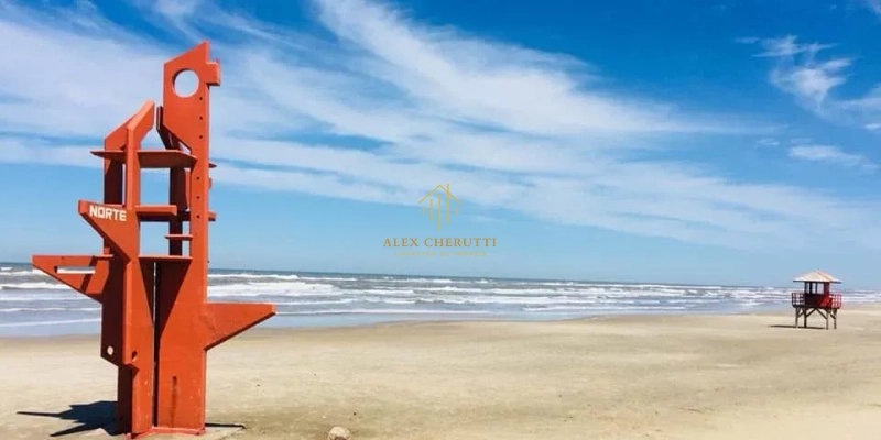 Terreno à venda na praia de Atlântida Sul: 1ª foto da galeria de imagens do imóvel