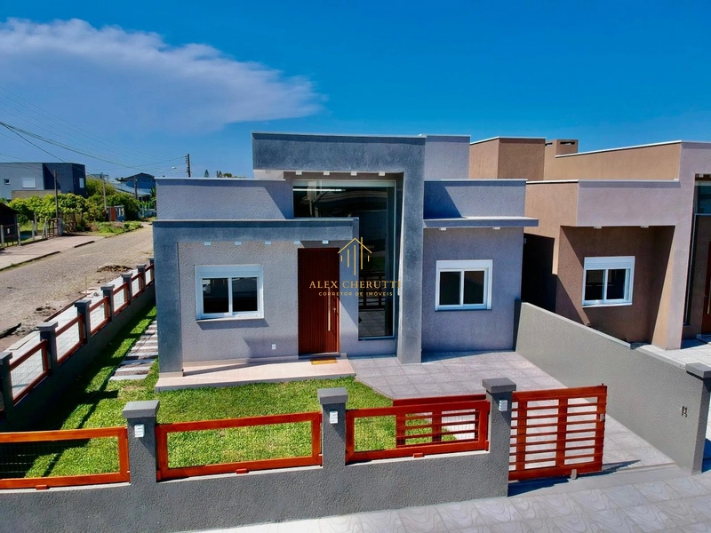 Bela casa à venda na praia de Maristela, 3 dormitórios: 1ª foto da galeria de imagens do imóvel