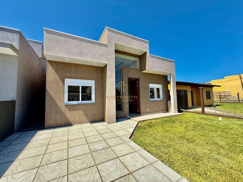 Casa geminada na praia de Maristela, 3 dormitórios: 1ª foto da galeria de imagens do imóvel