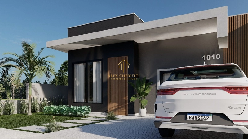 Linda casa em construção na praia de Mariápolis: 1ª foto da galeria de imagens do imóvel