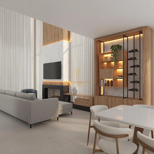 Linda casa em projeto moderno em condomínio fechado: 6ª foto da galeria de imagens do imóvel