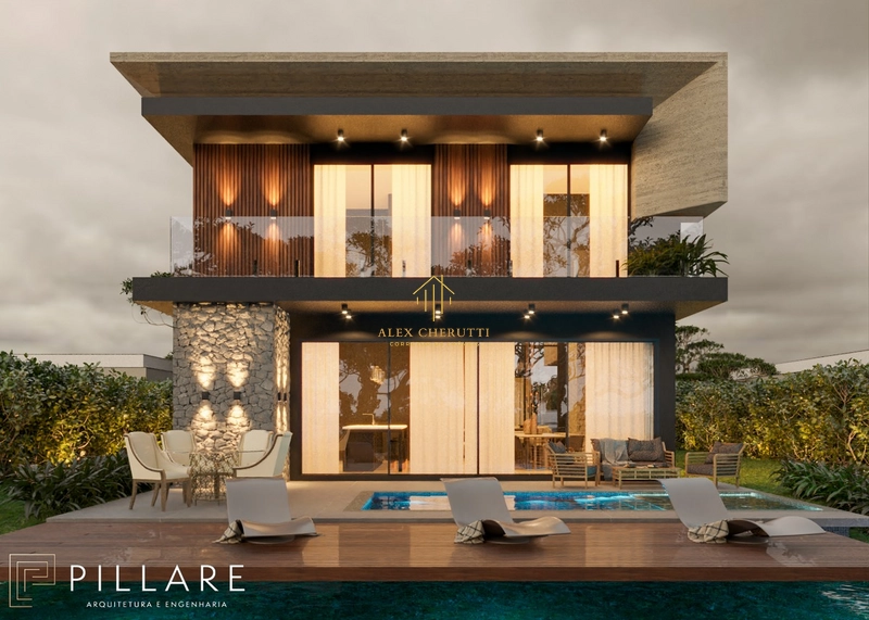 Linda casa em projeto moderno em condomínio fechado: 22ª foto da galeria de imagens do imóvel