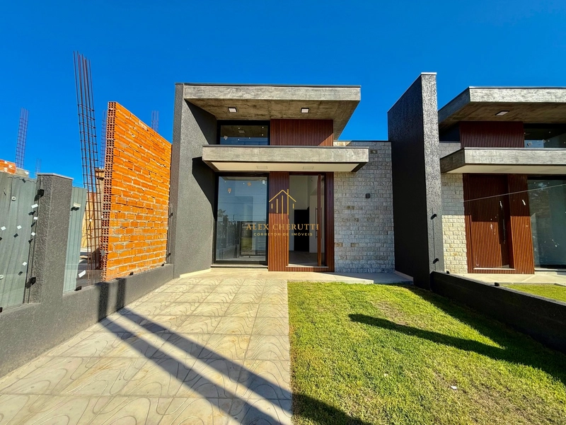 Sobrados geminado novos à venda,  dormitórios: 3ª foto da galeria de imagens do imóvel