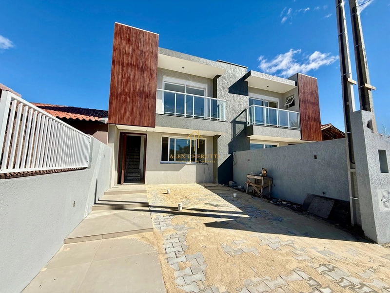 Lindo9s sobrados geminados novos em Atlântida Sul, 3 dormitórios: 2ª foto da galeria de imagens do imóvel