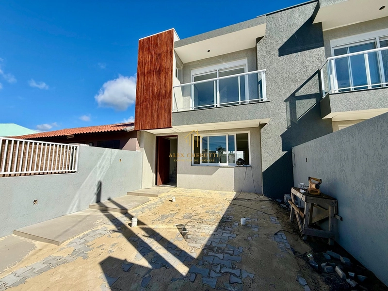 Lindo9s sobrados geminados novos em Atlântida Sul, 3 dormitórios: 3ª foto da galeria de imagens do imóvel