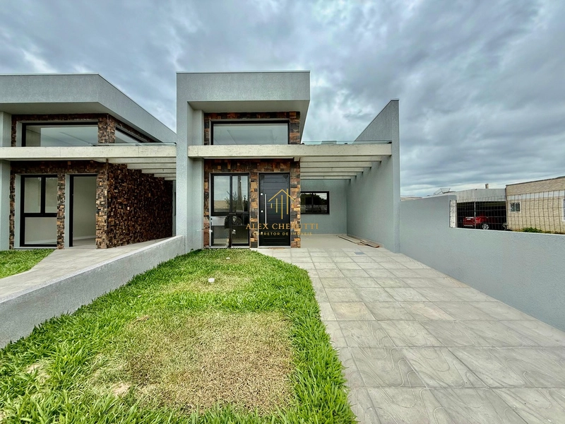 Casa geminada nova à venda em Rainha do Mar, 2 dormitórios: 3ª foto da galeria de imagens do imóvel