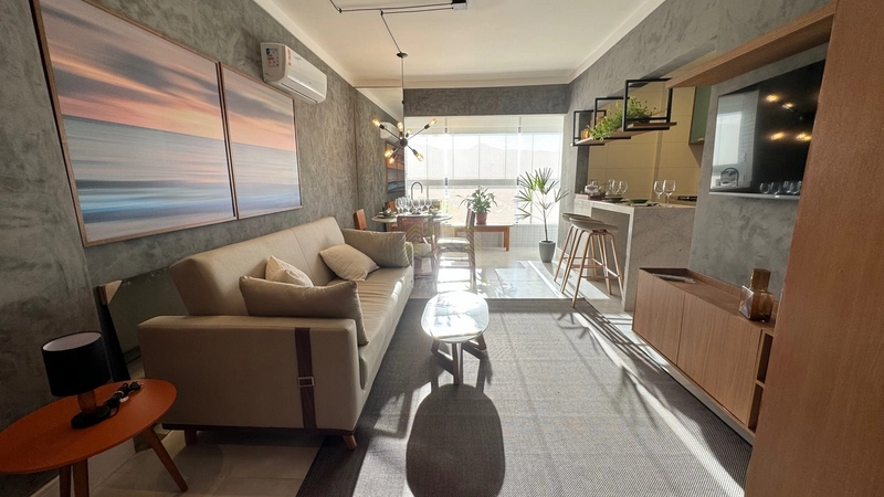 Apartamento vista mar 2 dorms, 67 m2 área útil, a partir R$539.000,00.: 5ª foto da galeria de imagens do imóvel