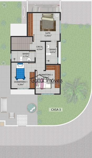 Casa 3 quartos, Balneário Praia dos Açores, Florianópolis, SC: 22ª foto da galeria de imagens do imóvel