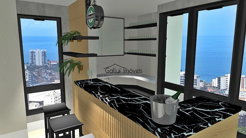Cobertura Triplex 6 quartos suítes, vista mar, Barra, Salvador, Bahia: 8ª foto da galeria de imagens do imóvel